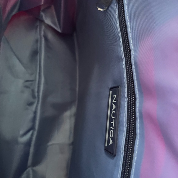 Nautica Tote Bag Lightweight Packable Multi Color Shoulder Travel/ Beach/Gym - Picture 12 of 12